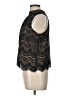 Haute Monde 100% Polyester Black Sleeveless Blouse Size L - photo 5