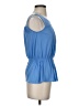 Lilly Pulitzer 100% Polyester Blue Sleeveless T-Shirt Size XS - photo 4