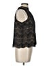 Haute Monde 100% Polyester Black Sleeveless Blouse Size L - photo 4