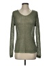 Creation L Metallic Green Pullover Sweater Size 4 - photo 1