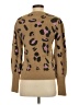 Left Coast by Dolan 100% Polyester Animal Print Brown Pullover Sweater Size S - photo 2