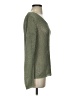 Creation L Metallic Green Pullover Sweater Size 4 - photo 4