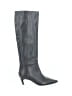 J.Crew 100% Leather Gray Boots Size 8 - photo 1