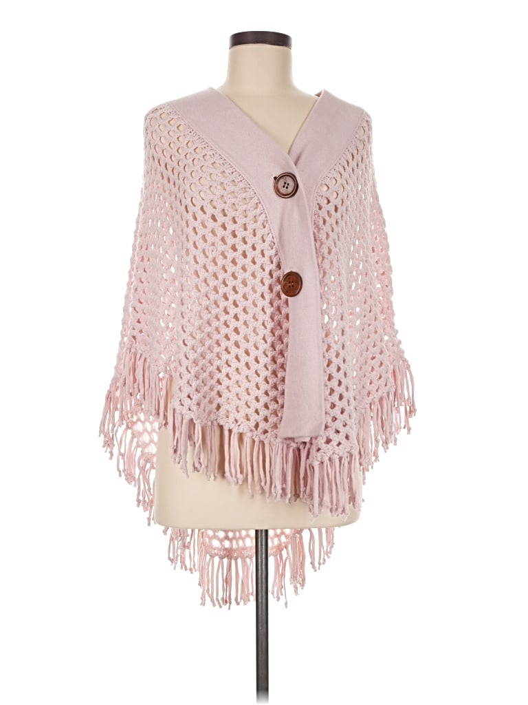 Pre-owned Max & Moi Poncho In Pink