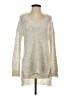 Charlotte Russe Metallic Silver Pullover Sweater Size S - photo 1