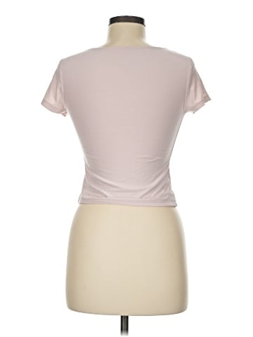 Pink Rose Short Sleeve T-Shirt (view 2)