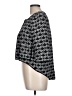 St. John Black 3/4 Sleeve Blouse Size 10 - photo 5