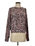 Michael Stars Animal Print Pink Pullover Sweater Size XS - photo 1