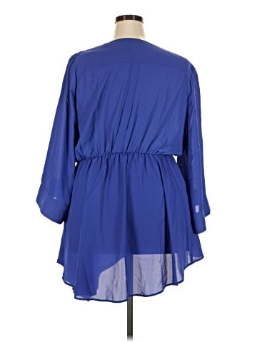City Chic 3/4 Sleeve Blouse (view 2)