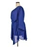 City Chic 100% Polyester Blue 3/4 Sleeve Blouse Size 18 Plus (M) - photo 5
