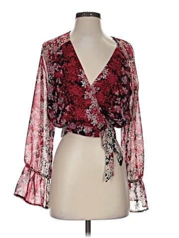 Lulus 3/4 Sleeve Blouse (view 1)