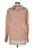 See By Chloé 100% Polyester Pink Tan Long Sleeve Blouse Size EU (FR) 38 / US 6 - photo 2
