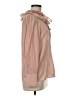 See By Chloé 100% Polyester Pink Tan Long Sleeve Blouse Size EU (FR) 38 / US 6 - photo 4