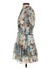 Willa Story 100% Polyester Floral Blue Cocktail Dress Size S - photo 5