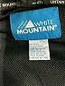 White Mountain 100% Nylon Solid Black Windbreaker Size S - photo 6