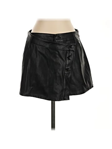 We the Free Faux Leather Skirt (view 1)