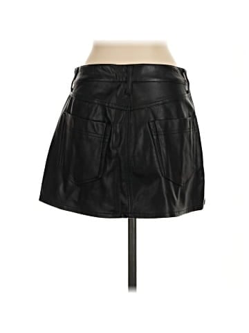We the Free Faux Leather Skirt (view 2)