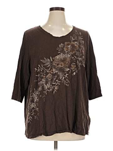 Catherines 3/4 Sleeve T-Shirt (view 1)