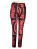 Unbranded Paisley Red Leggings Size XL - photo 2