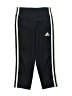 Adidas 100% Polyester Black Track Pants Size 4T - photo 1