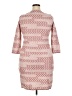 Assorted Brands Chevron-herringbone Pink Casual Dress Size EU 50 / US 18-20 - photo 2