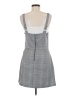Bebop Plaid Gray Casual Dress Size M - photo 2