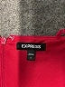 Express Solid Pink Burgundy Cocktail Dress Size S - photo 7