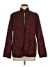 Chico's 100% Polyester Paisley Red Jacket Size L - photo 1