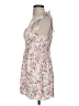 AUW Floral White Cocktail Dress Size S - photo 5