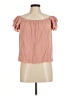 LA Hearts Pink Short Sleeve Blouse Size M - photo 1