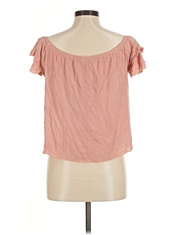 LA Hearts Short Sleeve Blouse (view 2)