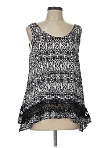 Paper Crane Sleeveless Blouse (view 1)