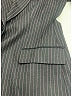 Dolce & Gabbana Gray Black Wool Blazer Size EU (IT) 44 / US 8 - photo 11
