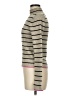 Scotch & Soda Stripes Tan Turtleneck Sweater Size Med (2) - photo 5