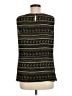Charter Club 100% Polyester Black Sleeveless Blouse Size 8 - photo 2