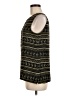 Charter Club 100% Polyester Black Sleeveless Blouse Size 8 - photo 5