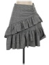 Club Monaco Plaid Gray Casual Skirt Size 2 - photo 1