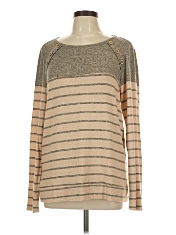 Pink Clover Long Sleeve T-Shirt (view 1)