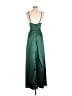 Unbranded 100% Polyester Green Cocktail Dress Size 2 - photo 2