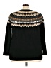 Talbots Outlet Chevron-herringbone Black Pullover Sweater Size 3X - photo 2