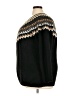 Talbots Outlet Chevron-herringbone Black Pullover Sweater Size 3X - photo 5