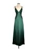 Unbranded 100% Polyester Green Cocktail Dress Size 2 - photo 1