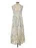 Old Navy Stripes Ivory Casual Dress Size S - photo 2