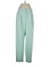 Express Color Block Green Casual Pants Size 4 - photo 1