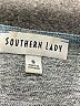 Southern Lady Teal 3/4 Sleeve Top Size S - photo 7
