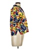 Koret Floral Yellow Short Sleeve Blouse Size L (estimated) - photo 4