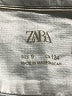 Zara 100% Elastic Solid White Ivory Long Sleeve Button-Down Shirt Size 9 - photo 3
