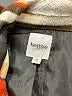 Kensie 100% Polyester Plaid Orange Coat Size M - photo 6