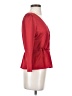 J.Crew 100% Polyester Red 3/4 Sleeve Blouse Size 4 (petite) - photo 4