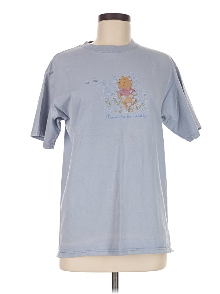 Pre-owned Disney Store Short Sleeve T-shirt In Blue